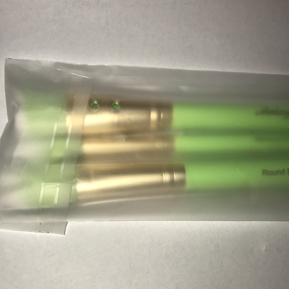 SLMISSGLAM 3piece Green Brush Set new - Picture 4 of 4